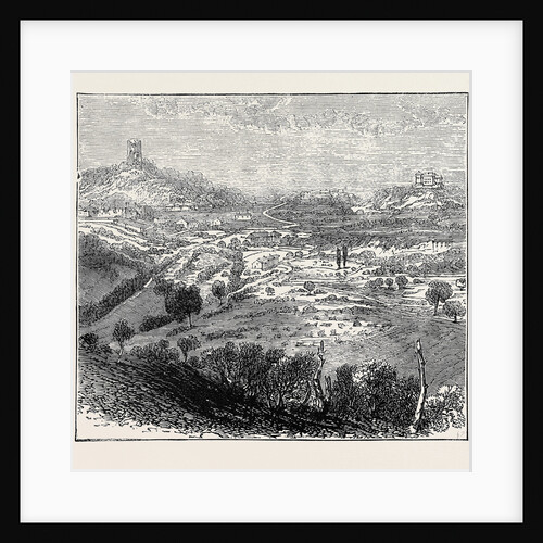 A Visit to the Battlefield of Solferino: View of Solferino from Cavriana by Anonymous