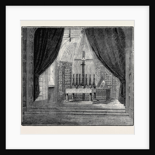 A Visit to the Battlefield of Solferino: High Altar in the Ossuary, Solferino by Anonymous