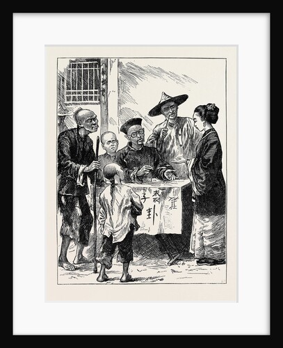 Life in China: A Street Fortune-Teller by Anonymous