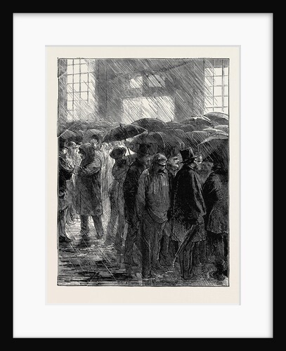 The Excitement in France: Versailles, at the Door of the Assembly by Anonymous