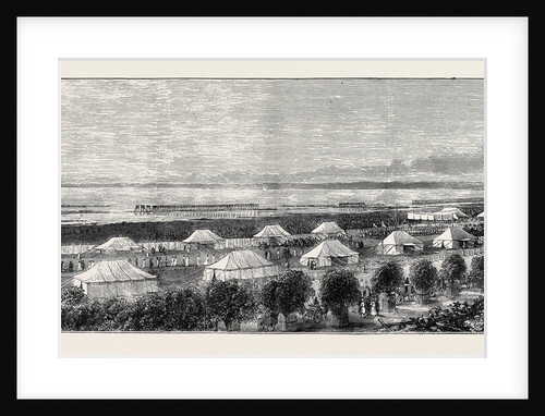 The Grand Durbar at Bombay: The Investiture Procession and General View of the Tents by Anonymous