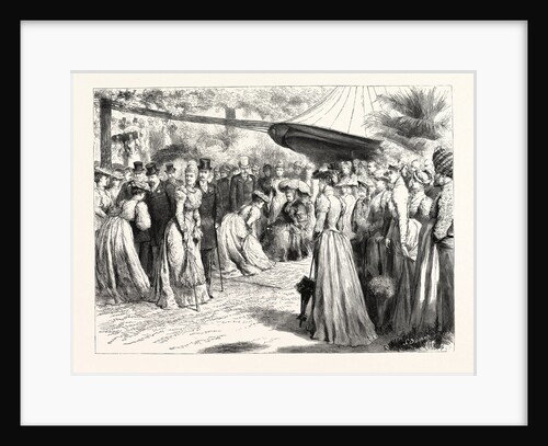 The Visit of the German Emperor: The Garden Party Given at Marlborough House by the Prince and Princess of Wales by Anonymous