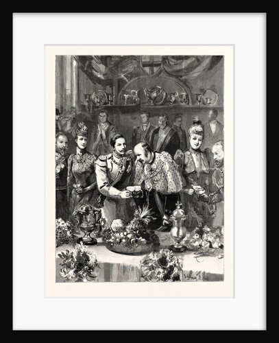 Prosit!: The Visit of the German Emperor to the City, the Banquet in the Guildhall, London by Anonymous