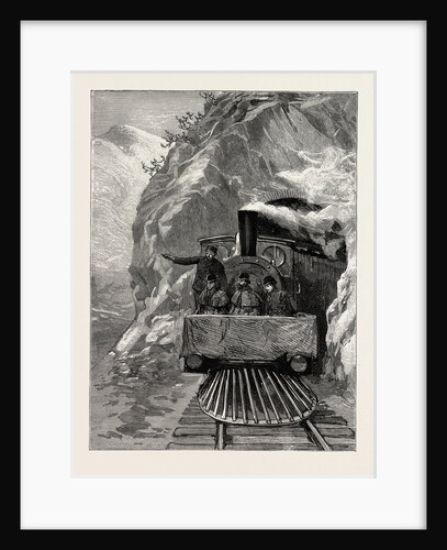 Lord Randolph Churchill in South Africa: Meeting a Constituent on the Platform of an Engine by Anonymous