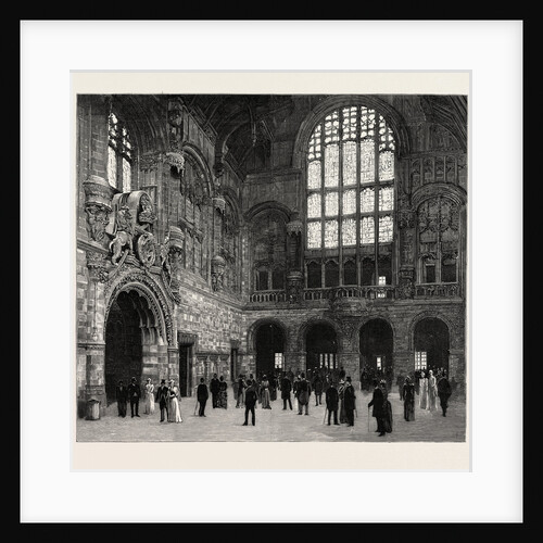 The New Law Courts at Birmingham, Opened by T.R.H. The Prince and Princess of Wales: The Great Hall of the New Law Courts by Anonymous