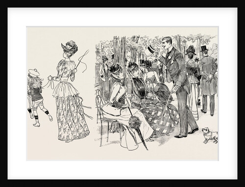 The Paris Season: At the Pré-Catelan, Maman Plays the Driver by Anonymous