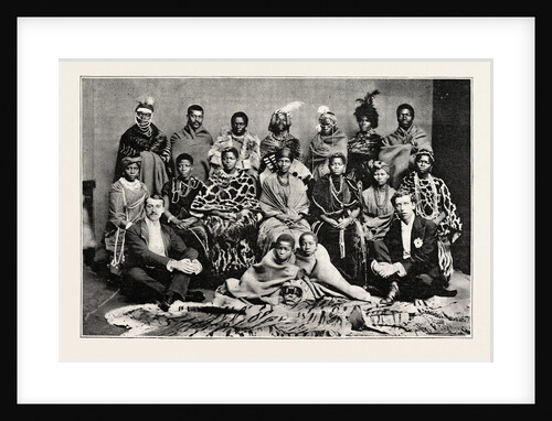 The African Native Choir, which Sang Before H.M. The Queen at Osborne by Anonymous