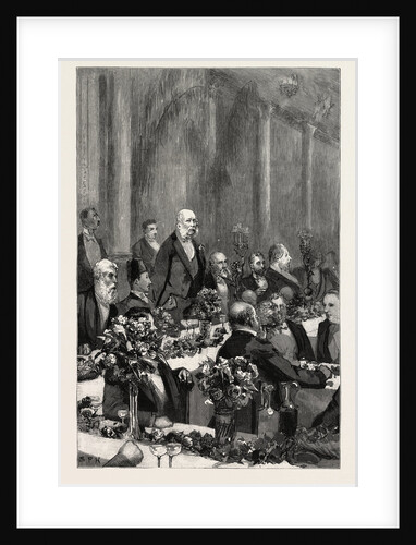 The Duke of Cambridge Speaking at the Banquet in Honour of Mr. Cook: My Friend, Mr. Cook by Anonymous