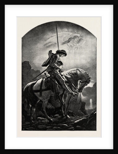 Sir Galahad and the Vision of the Holy Grael by Anonymous