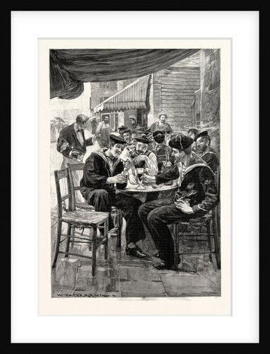 Chums: English and French Sailors on Leave at a French Port by Anonymous