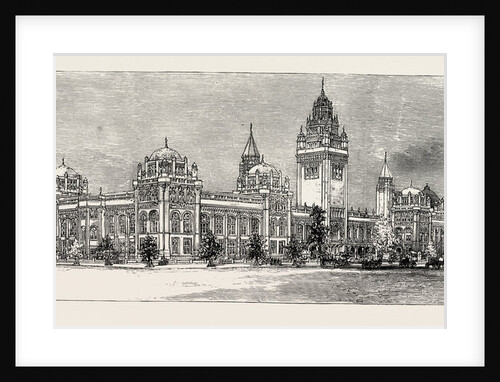 The South Kensington Museum Competition: Mr. Aston Webb's Design, which Has Been Accepted by the Government by Anonymous