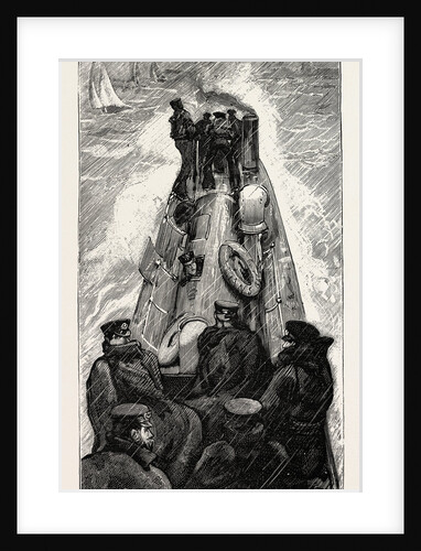 The Visit of the French Fleet: The Banquet Committee Going Ashore by Anonymous