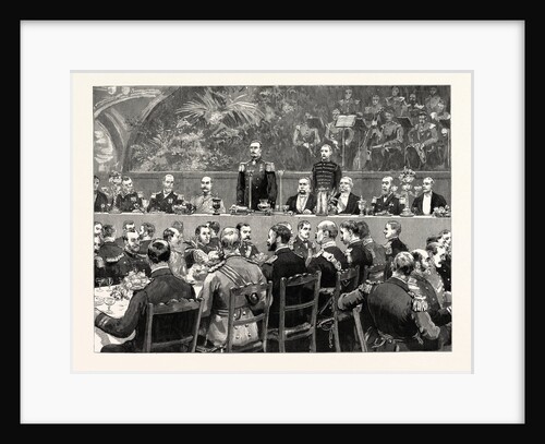 The Visit of the French Fleet: Admeril Gervais Returning Thanks by Anonymous
