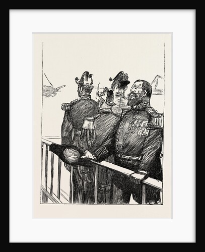 The Visit of the French Fleet: The Leader of the Cheers by Anonymous