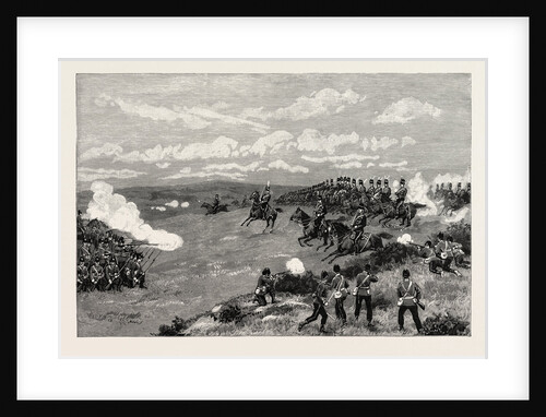 Military Manoeuvres at Aldershot: A Sham Fight: Squares against Cavalry: A Repetition of Waterloo by Anonymous