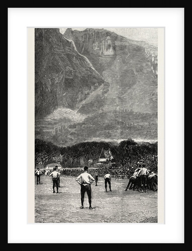 The English Football Team in South Africa, the Last Match at Cape Town by Anonymous