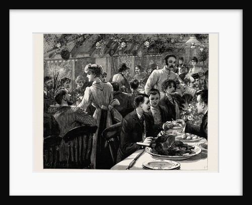 The Cyclists' Sunday Dinner at Ripley: The Clubs at Dinner by Anonymous