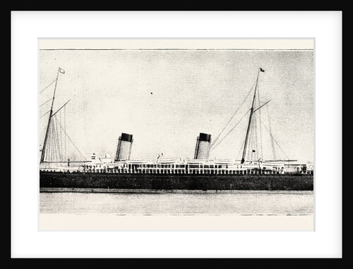 The S.S. Teutonic which Has Made the Fastest Passages on Record, Westwards and Eastwards, Across the Atlantic by Anonymous