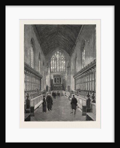 The New Chapel Queen's College Cambridge by Anonymous