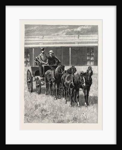 Sketches of Life on an Estancia in the Argentine Republic: Starting for a Drive Over the Pampas in a Mail-Pheaton by Anonymous