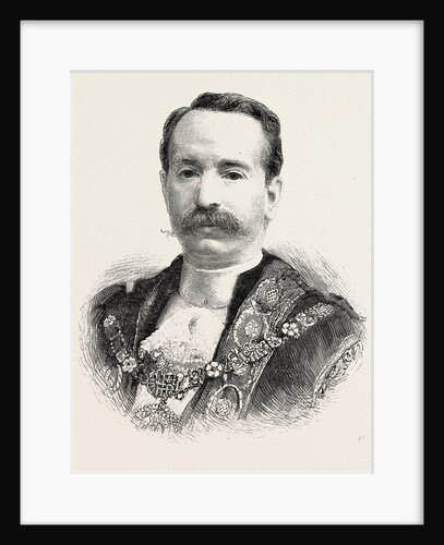 The New Lord Mayor, Mr. Alderman David Evans by Anonymous