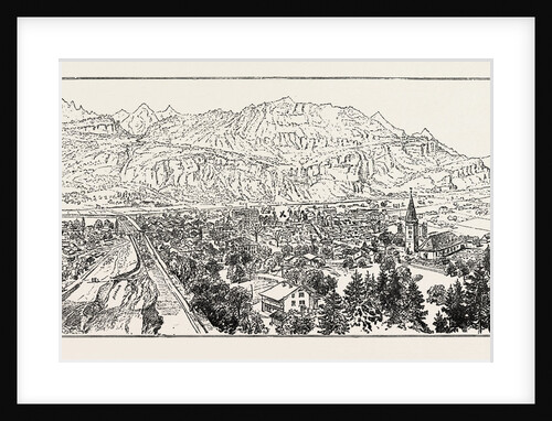 Meiringen, in the Canton of Berne, Switzerland, which Has Been Destroyed by Fire by Anonymous