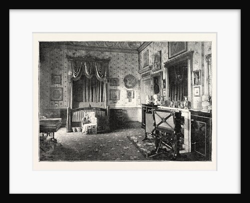 Her Majesty's Bedroom at Buckingham Palace by Anonymous