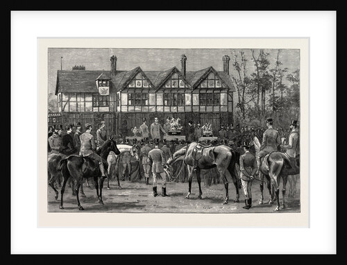 Presentation of a Silver Statuette to Mr. W.E. Oakeley on His Retirement from the Mastership of the Atherstone Hounds by Anonymous