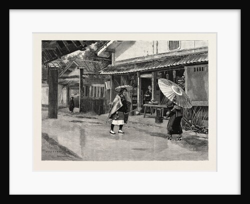 A Rainy Day in Japan by Anonymous