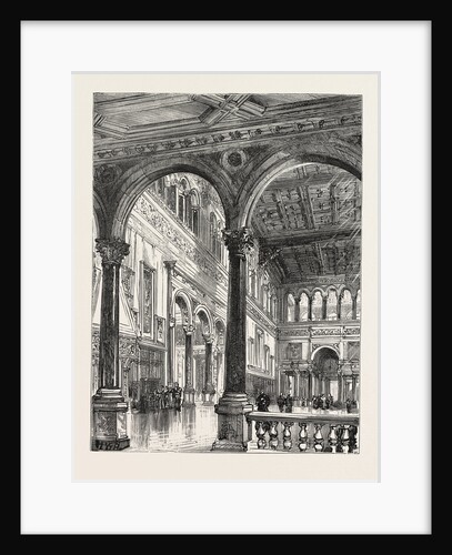 Lord Salisbury's Visit to Birmingham, Hewell Grange, the Seat of Lord Windsor, Where the Prime Minister is Staying: The Great Hall by Anonymous