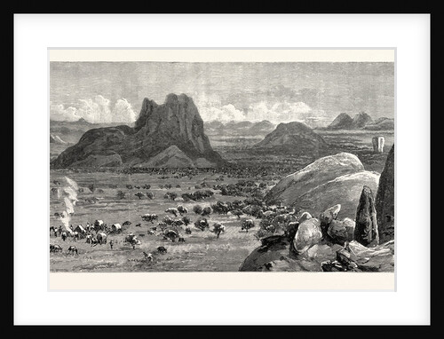 Lord Randolph Churchill in South Africa; a Sketch of the Country from Matipi's Kraal by Anonymous