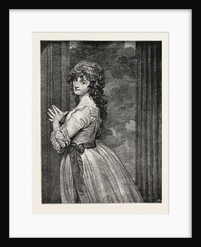 Mrs. Dorothy Jordan As Peggy in the Country Girl by Anonymous