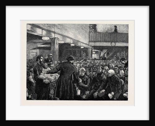 Sunday Afternoon in St. Giles', Tea at the Working Men's Christian Institute by Anonymous