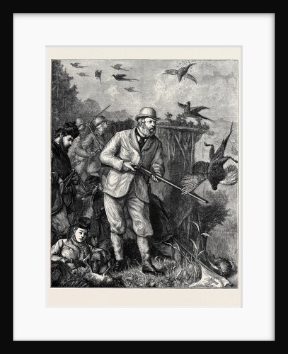 The Duke in a Warm Corner, a Sketch in Norfolk by Anonymous