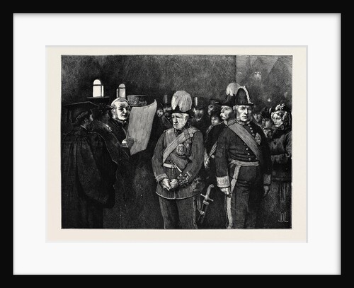 Delivering the Keys of the Tower to the New Constable by Anonymous