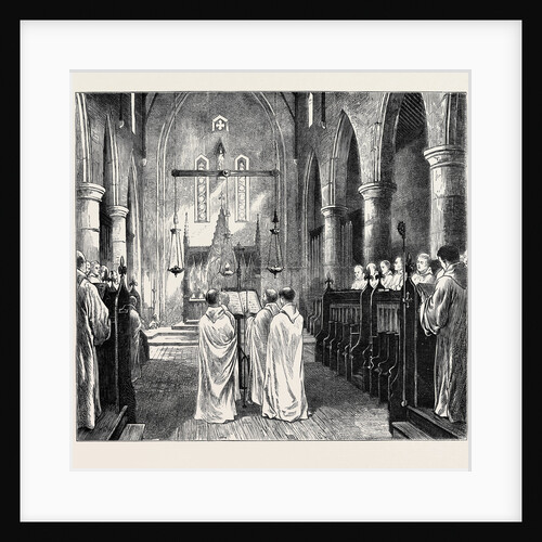 Monastic Life in England: Monks in Choir by Anonymous