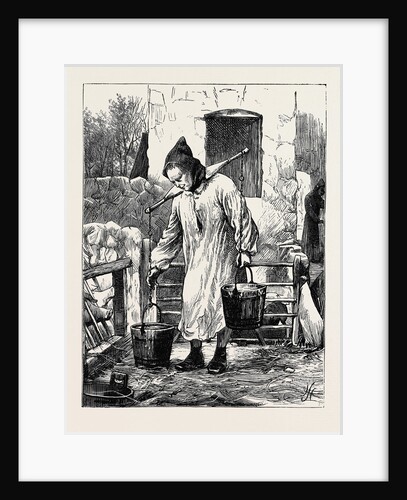 Monastic Life in England: Feeding the Pigs by Anonymous