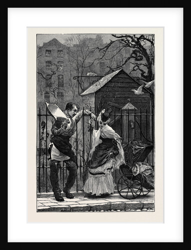 An Idyll of Golden Square, from a Picture by E.J. Gregory in the Institute of Water Colour Painters by Anonymous