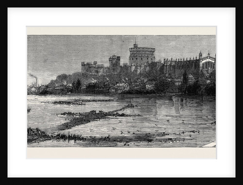 The Floods: Scene at Windsor by Anonymous