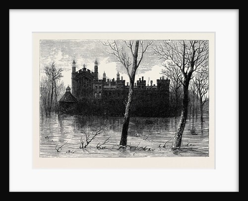 The Floods: Scene at Eton by Anonymous