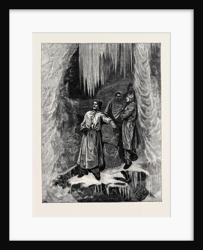 The Grand Duke Alexis of Russia Under Niagara Falls by Anonymous