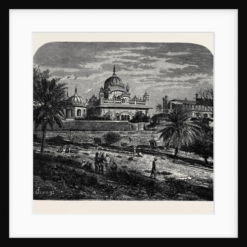 Indian Sketches: The Tomb of Runjeet Singh, Founder of the Sikh Empire by Anonymous