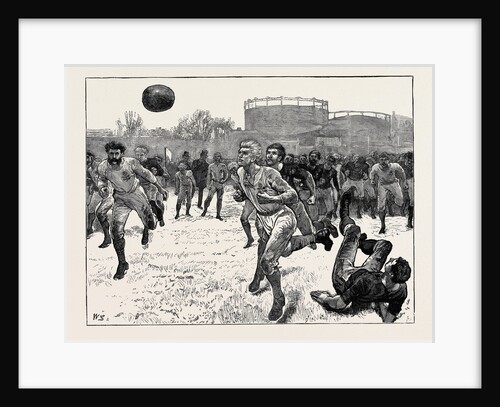 The International Football Match by Anonymous