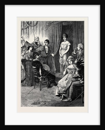 Rome: Tableau Vivant at an American Costume Ball by Anonymous