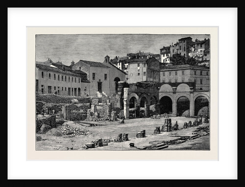 Rome: The Recently Discovered Basilica Giulia by Anonymous
