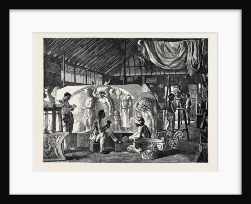 Indian Sketches: Sir Jamsetjee Jeejeebhoy's School of Art at Bombay by Anonymous