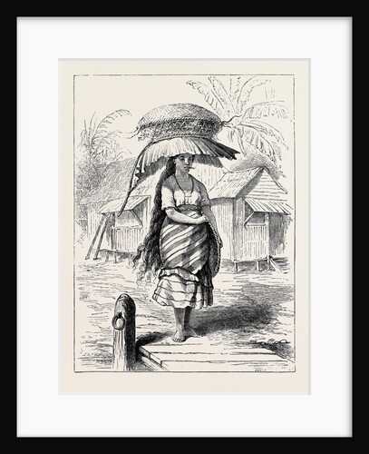 Manilla Girl Waiting for the Ferry Boat by Anonymous