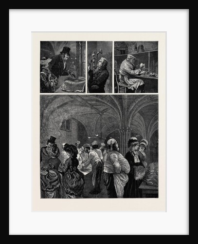 Preparations for a City Feast: The Guildhall Kitchen, London by Anonymous