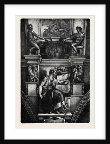 Rome: The Erythraean Sibyl, in the Sistine Chapel, Italy by Anonymous