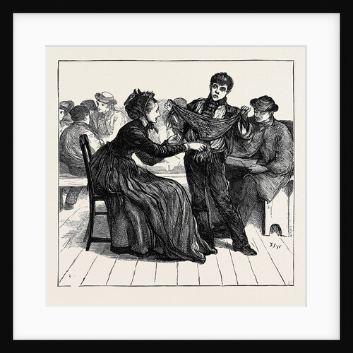 Home for News-Boys in the Metropolis: Buying Clothes of the Matron by Anonymous